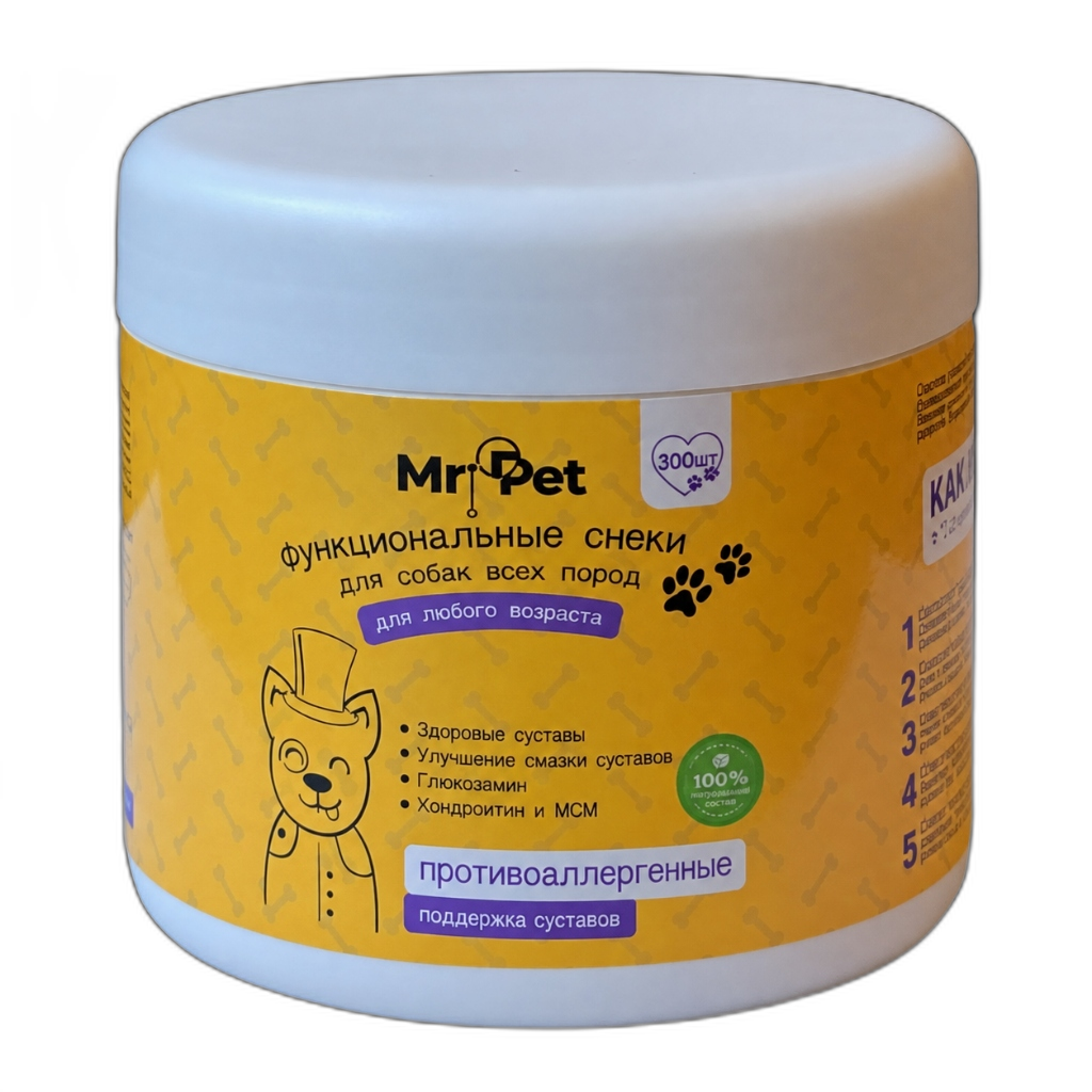Mr.Pet — банка 300 снеков